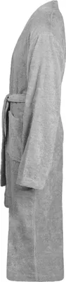 Imagen del producto de vidaXL Bata KINN, gris, de algodón