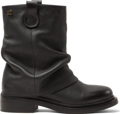 Produktbild von Lazamani Tari Damen Leder-Boots Black Größe 38
