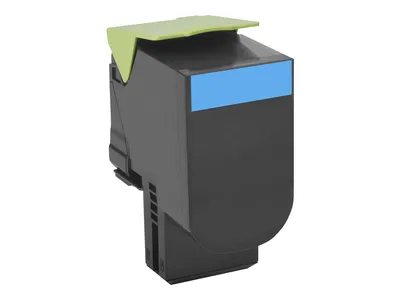 Produktbild von 802XC Rückgabe-Toner Cyan extra Kapazität 4000 Seiten kompatibel zu den Modellen / CX510de / CX510dhe / CX510dthe