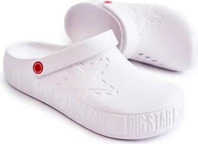 Zdjęcie produktu dla Męskie Lekkie Klapki Big Star II175003 Białe 41