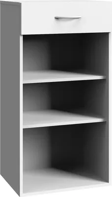Produktbild von Wimex Multiraumkonzept Regal 1 Schublade Weiß Holzwerkstoff