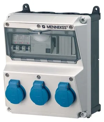 Zdjęcie produktu dla Kombinacja gniazd Mennekes AMAXX 920003