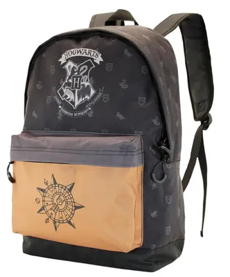Produktbild von Harry Potter Hogward Collage Schulrucksack mit zwei Fächern