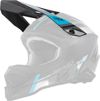 Produktbild von O'NEAL Helmschirm 3SRS Vision Visor , Schwarz Grau Blau