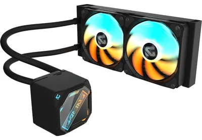 Obrázok produktu pre GIGABYTE GAMING 240, Vodné chladenie typu všetko v jednom, 12 cm, Čierna