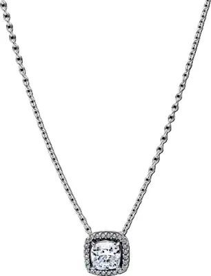 Produktbild von Damenhalskette Pandora 393560C02-45 Silberfarben