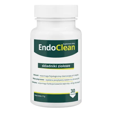 Immagine prodotto di EndoClean - Disintossicazione dell'organismo e supporto intestinale 30 capsule