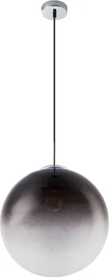Produktbild von Hängeleuchte, Kugel, Rauchglas, nickel-matt, D 33 cm