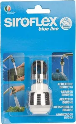 Produktbild von Siroflex Wasserhahn-Sprühkopf - 180° Drehbar, Weiß