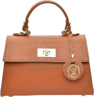 Produktbild von Luisa Vannini_Handbag_AW25 LV 131_COGNAC