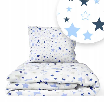 Immagine prodotto di Set Biancheria da Letto per Lettino 90 × 120 cm + Federa 40 × 60 cm – 100% Cotone per Neonato e Bambino