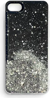 Produktbild von Wozinsky Star Glitter Glitter Hülle Samsung Galaxy A72 4G Schwarz
