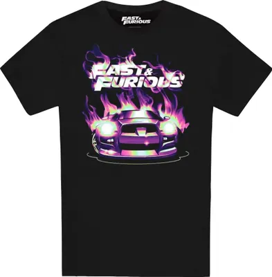 Produktbild von Fast & Furious - T-Shirt für Herren TV2093 (S) (Schwarz)