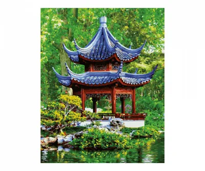 Immagine prodotto di Schipper Painting by Numbers - Pagoda nel giardino giapponese