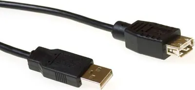 Image de ACT SB2218 câble USB 0,5 m USB 2.0 USB A Noir