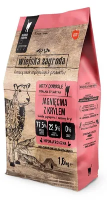 Immagine prodotto di Fattoria di campagna Agnello con ali - cibo secco per gatti - 400 g
