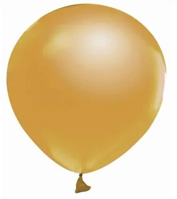 Zdjęcie produktu dla Balony Beauty&Charm metaliki złote 20szt - Godan