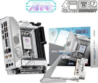Image de MSI MPG Z890I EDGE TI WIFI carte mère Intel Z890 LGA 1851 (Socket V1) mini ITX