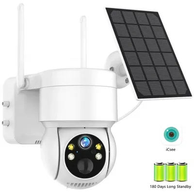 Obrázek produktu pro Venkovní kamera - Bezpečnostní kamera - Bezdrátová kamera - Kamera pro monitorování - Venkovní kamera - 4MP Full HD