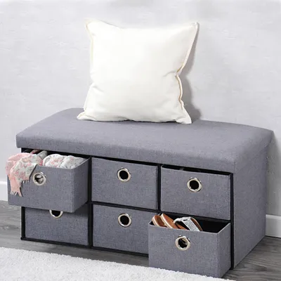 Produktbild von KESPER Sitzbank mit Aufbewahrungsboxen 76 x 38 x 38 cm 1595013
