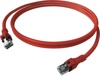 Immagine prodotto di EasyLan DualBoot PushPull IP20 Patchkabel, Cat.6A (Classe EA), S/FTP, rot, 1 m