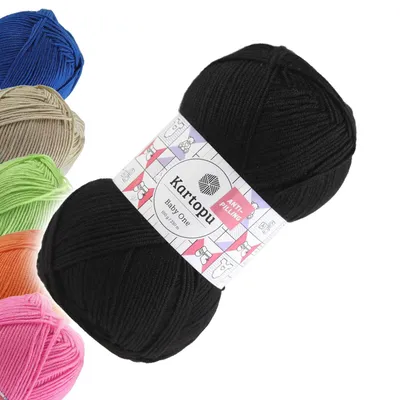 Produktbild von 100g Strickgarn Kartopu BABY ONE Antipilling Babywolle Babystrickgarn, 45 Farben