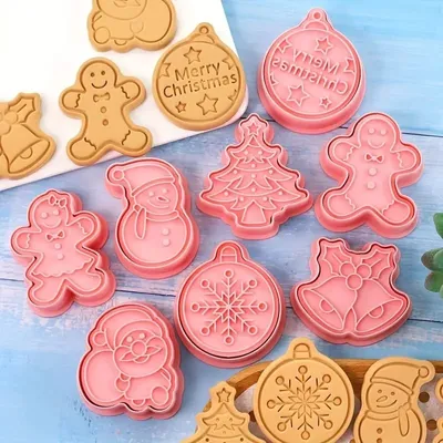 Produktbild von Festliche Ausstechformen für Weihnachten - Plätzchen Set KP30435