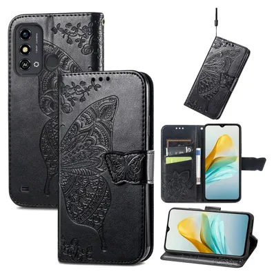 Image de Étui de protection en simili cuir pour ZTE Blade A53, motif 1