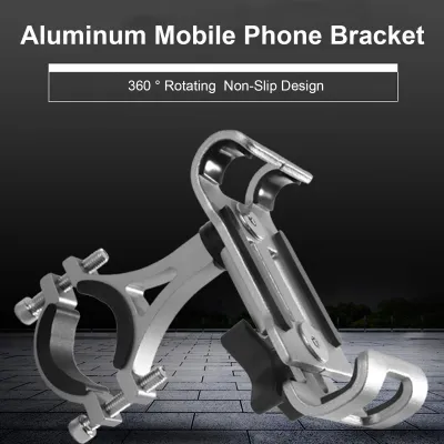 Zdjęcie produktu dla Uchwyt na telefon komórkowy ze stopu aluminium do nawigacji na rowerze górskim / motocyklu elektrycznym