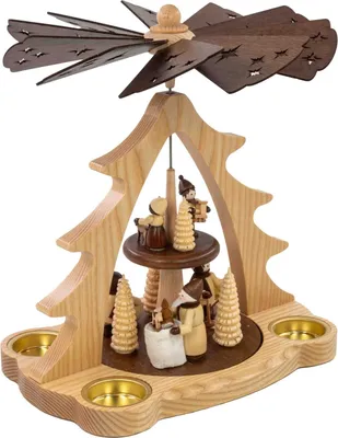 Produktbild von Hodrewa Legler Pyramide 28 cm, Modell:Weihnachten