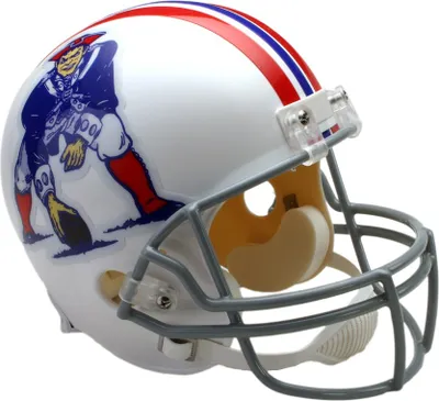 Produktbild von NFL New England Patriots Mini Helm Throwback 1965-81 Riddell Footballhelm