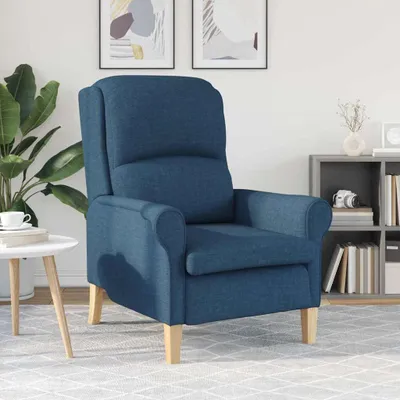 Produktbild von Möbel Fernseh- & Relaxsessel - Blau - CLORIS Sessel Blau Stoff,19.7 Kg - 269066