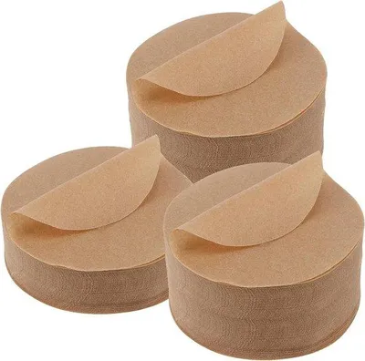 Image de Papier sulfurisé pour hamburgers, 500 feuilles, 11 cm, rond, pour hamburgers, articles de cuisine