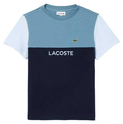 Produktbild von Lacoste - T-Shirt für Kinder, Logo GT26313 (164) (Marine/Petrol/Hellblau)