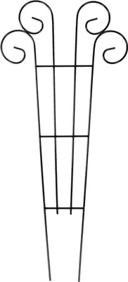 Produktbild von Metall Blumenspalier 62x28cm Rankhilfe Pflanzenstütze Rankgitter Kletterhilfe