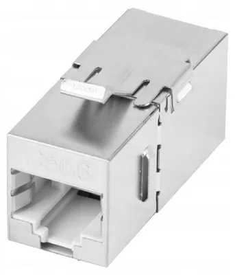 Obrázek produktu pro LANBERG RJ45->RJ45 CAT.6 FTP 90 Keystone-Stecker