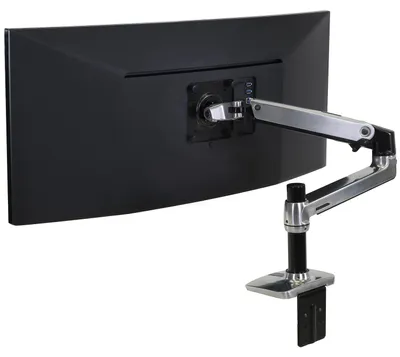 Image de Ergotron 45-241-026 Ergotron Tischhalter LX 1-Monitor -34"-11kg -Alu-