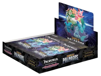 Produktbild von Palworld Dawn of Palpagos BP01 Booster Display Englisch