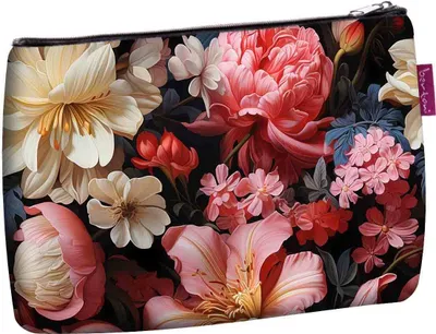 Zdjęcie produktu dla Wysokiej jakości kosmetyczka Bertoni SOLO 14x21cm - Lilly