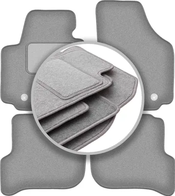 Image de Tapis de sol gris pour : Seat Altea XL Monospace (2006-août 2008)