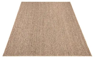Produktbild von Outdoor Teppich wetterfest Modern Flachgewebe, Jute-Optik für Terrasse & Balkon Grösse 80x150 cm