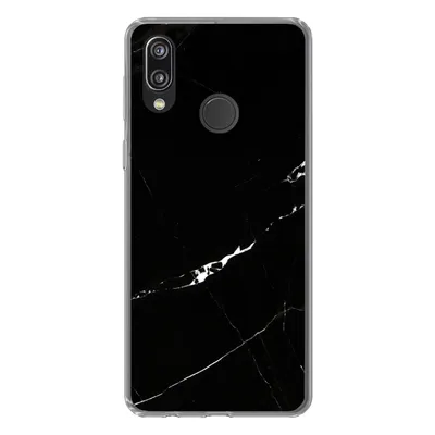 Produktbild von MuchoWow® Handyhülle Schutzhülle Hülle für Huawei P20 Lite (2020) Marmor - Schwarz - Natursteine Silikon Softcase Handy Hülle - Kartenhalter