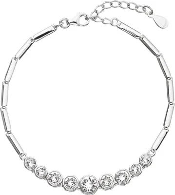 Produktbild von Silver bracelet with Swarovski 33111.1