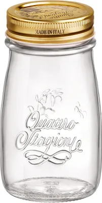Produktbild von Bormioli Rocco Quattro Stagioni Glasflasche mit Schraubdeckel – 200 ml