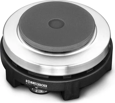Produktbild von Reisekochplatte RK 501, Gussheizplatte 80 mm Ø, stufenlose Temperaturregelung, ideal für die Reise,  Germany