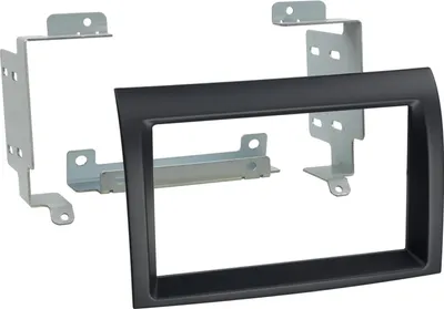 Image de Adaptateur de façade 2-DIN pour Fiat / Citroen / Peugeot (tableau de bord ouvert)