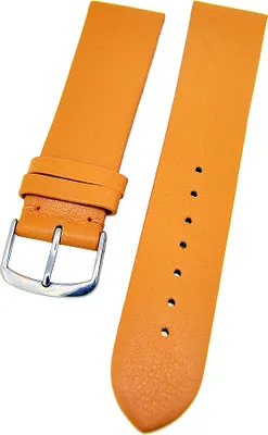 Produktbild von Uhrenarmband weiches Kalbslederband Natur ohne Naht 18mm
