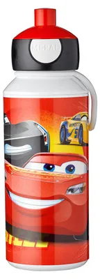 Zdjęcie produktu dla Mepal 4 Stück trinkflasche pop-up campus 400 ml - cars 107410065394