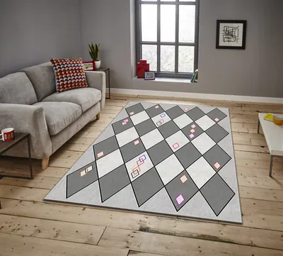 Zdjęcie produktu dla Conceptum Hypnose, Garry- ASR CRPTNGR, kolorowy, dywan z krótkim włosiem, 160 x 230 cm, 100% POLIESTER