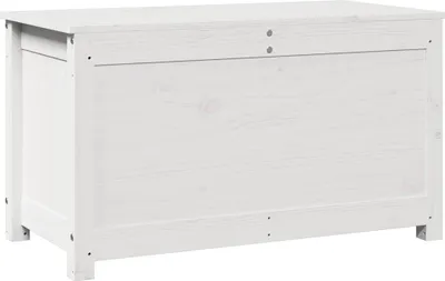 Immagine prodotto di vidaXL Cassapanca bianca 80x40x45,5 cm in legno massello di pino